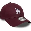 siltovka-zaoblena-cervena-nastavitelny-9forty-colour-pack-los-angeles-dodgers-mlb-new-era