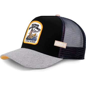 Šiltovka zaoblená čierna snapback Sumo Surfing Samoa Islands HFT Coastal