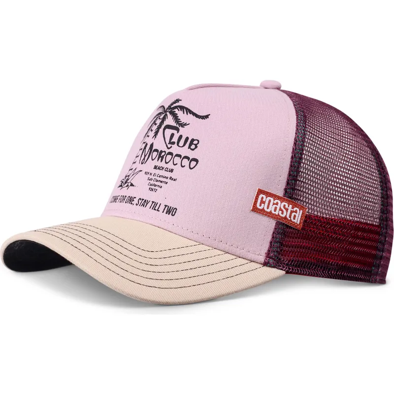 trucker-cap-rosa-und-beige-club-morocco-hft-von-coastal