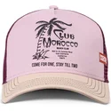 siltovka-zaoblena-ruzova-snapback-club-morocco-hft-coastal