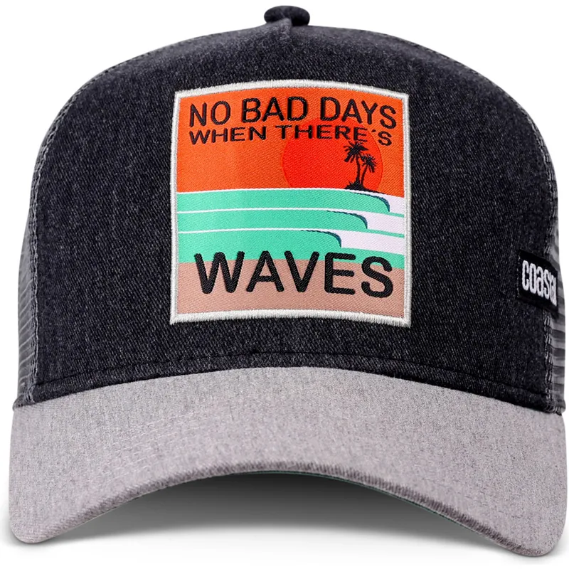 cap-zaoblena-black-snapback-coastal