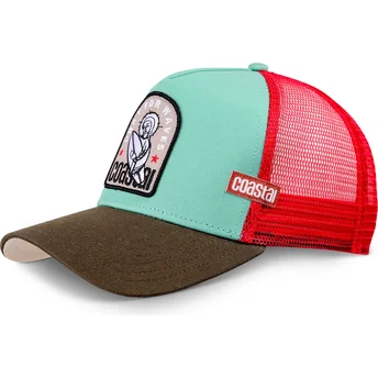 Coastal Pray For Waves HFT Multicolor Trucker Hat