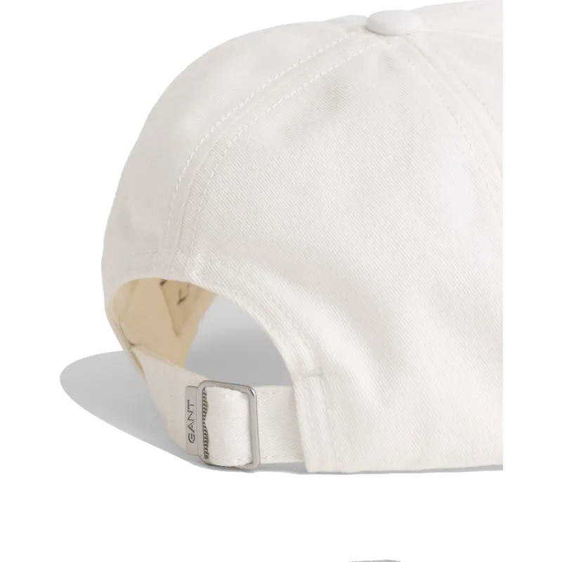 beige-verstellbare-curved-cap-shield-cotton-twill-eggshell-von-gant
