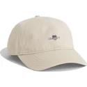 beige-verstellbare-curved-cap-shield-cotton-twill-putty-von-gant