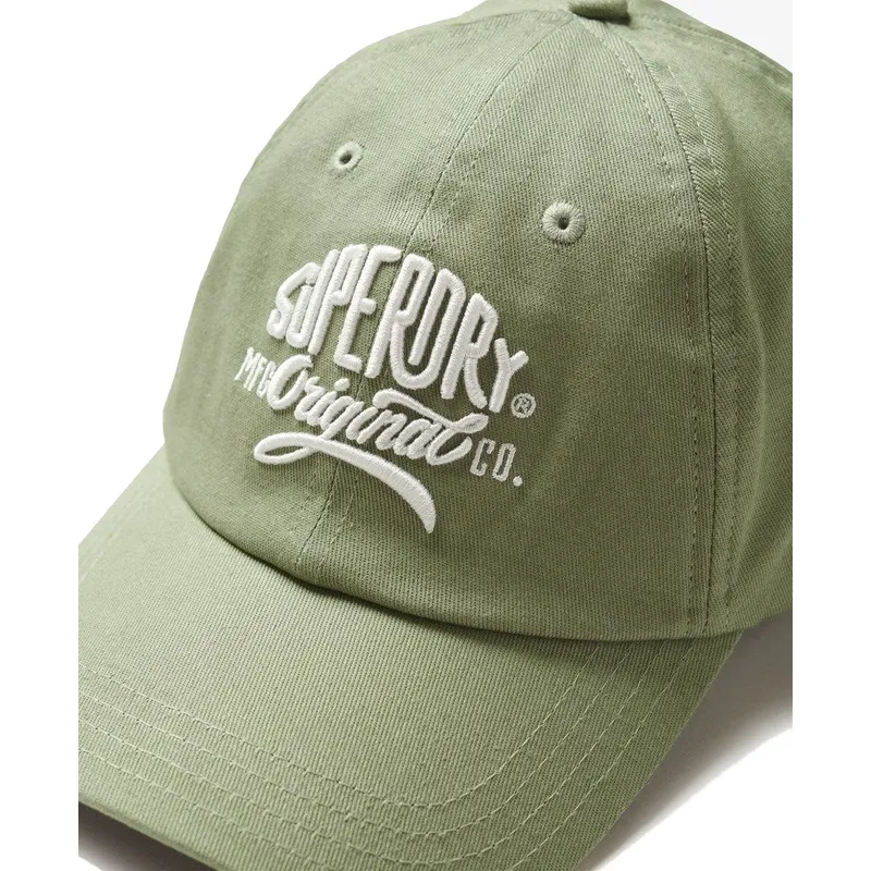 cap-zaoblena-green-adjustable-strap-superdry cap-zaoblena-green-adjustable-strap-superdry
