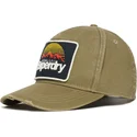 gorra-curva-verde-ajustable-graphic-khaki-de-superdry