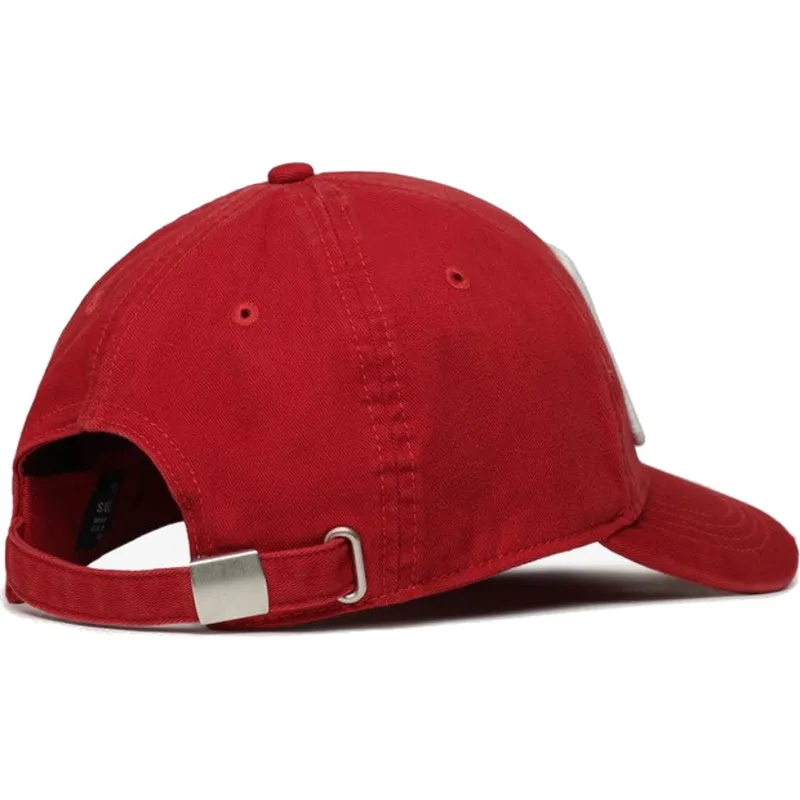 cap-zaoblena-red-adjustable-strap-superdry cap-zaoblena-red-adjustable-strap-superdry