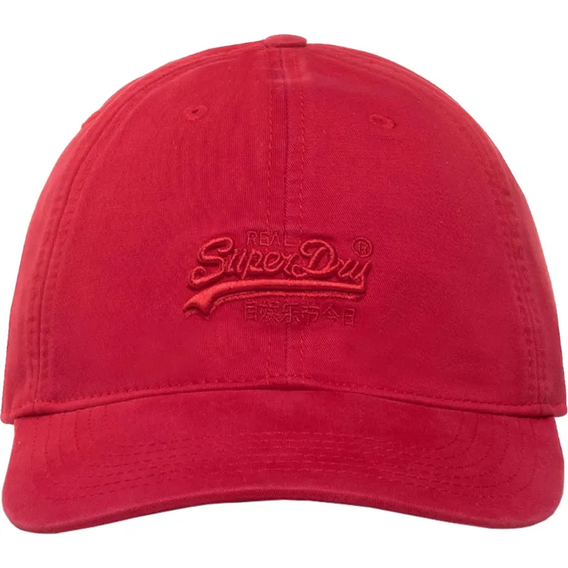 cap-zaoblena-red-adjustable-strap-superdry cap-zaoblena-red-adjustable-strap-superdry