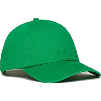Gorra curva verde ajustable Vintage Embroidered Drop Kick Green de Superdry