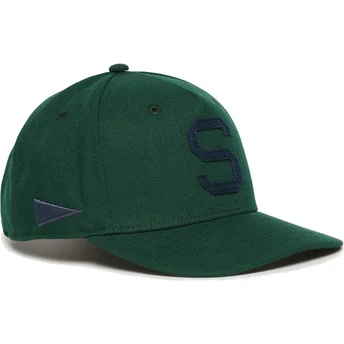 Gorra curva verde snapback Graphic B-Boy Enamel Green de Superdry