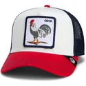 gorra-trucker-blanca-azul-marino-y-roja-gallo-cock-team-rooster-original-recipe-team-pride-the-farm-de-goorin-bros