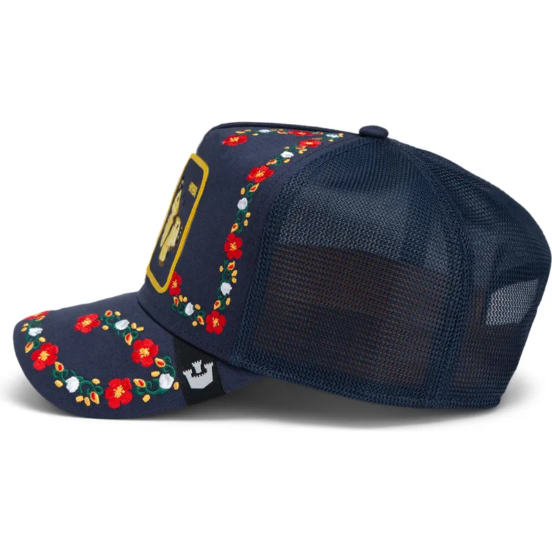 cap-zaoblena-navy-blue-snapback-goorin-bros-butterfly-hyper-active-flora-fauna-the-farm-navy-blue-hat-the-farm-de-goorin-bros