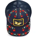 cap-zaoblena-navy-blue-snapback-goorin-bros-butterfly-hyper-active-flora-fauna-the-farm-navy-blue-hat-the-farm-de-goorin-bros
