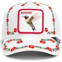 siltovka-zaoblena-biely-snapback-goorin-bros-hummingbird-sucker-necessary-nectar-flora-fauna-the-farm-white-hat-the-farm-goorin-