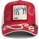 siltovka-zaoblena-cervena-snapback-goorin-bros-high-way-up-horse-play-the-farm-red-hat-the-farm-goorin-bros
