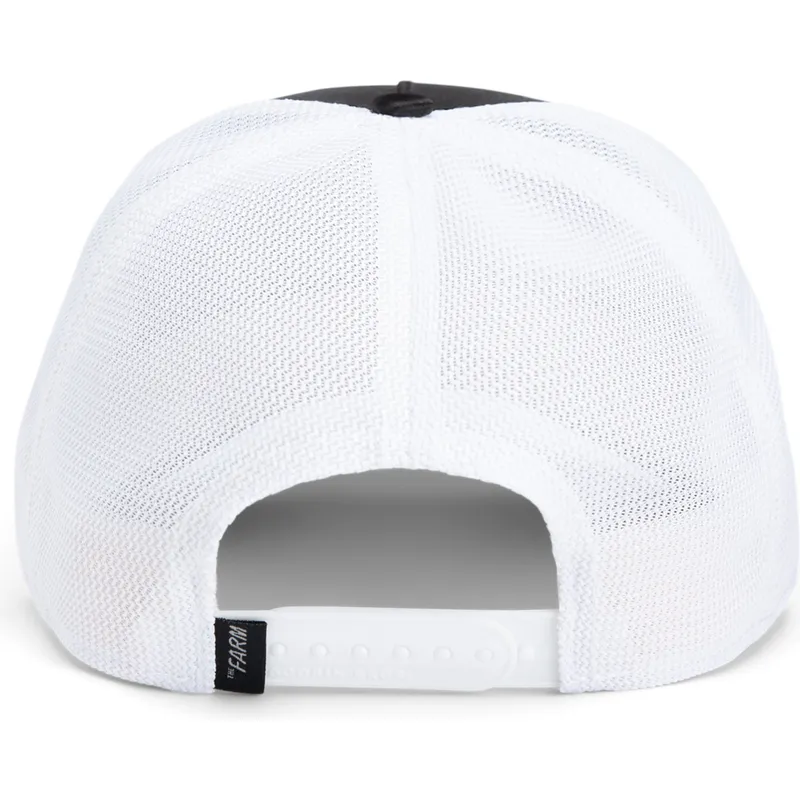 goorin-bros-dolphin-rizz-rizzky-bizznizz-great-escape-the-farm-schwarz-weisse-trucker-mutze