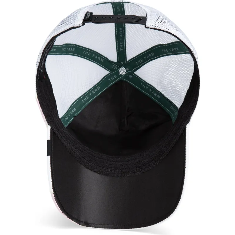cap-zaoblena-black-snapback-goorin-bros-dolphin-rizz-rizzky-bizznizz-great-escape-the-farm-black-and-white-hat-the-farm-de-goori
