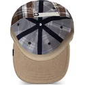 cap-zaoblena-brown-snapback-goorin-bros-curved-brim-ask-your-mother-papa-cap-madras-the-farm-brown-cap-the-farm-de-goorin-bros