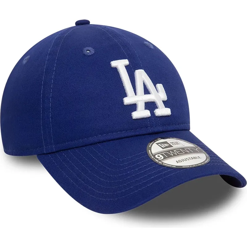 siltovky-zaoblena-modra-nastavitelny-pasik-9twenty-league-essential-los-angeles-dodgers-mlb-new-era