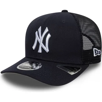 Gorra trucker azul marino 9SEVENTY Stretch Snap de New York Yankees MLB de New Era