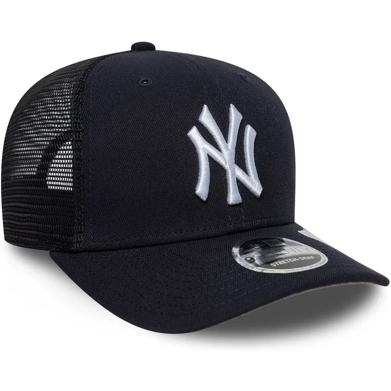 siltovka-zaoblena-tmavomodra-snapback-9seventy-stretch-snap-new-york-yankees-mlb-new-era