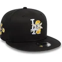 siltovka-rovna-cierna-snapback-9fifty-floral-los-angeles-dodgers-mlb-new-era