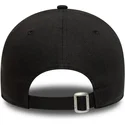 schwarze-verstellbare-kappe-mit-gebogenem-schirm-und-blauem-logo-9forty-league-essential-der-new-york-yankees-mlb-von-new-era