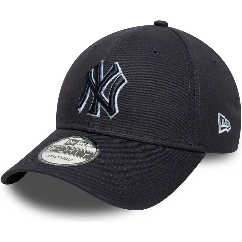 marineblaue-verstellbare-curved-cap-mit-marineblauen-logo-9forty-team-outline-der-new-york-yankees-mlb-von-new-era