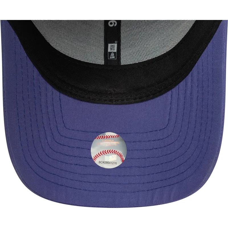 violette-verstellbare-curved-cap-9forty-tonal-flawless-der-new-york-yankees-mlb-von-new-era