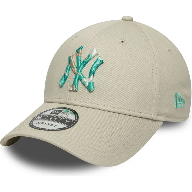 cap-zaoblena-beige-adjustable-strap-9forty-seasonal-infill-new-york-yankees-mlb-new-era
