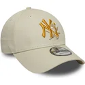 siltovka-zaoblena-bezova-nastavitelny-9forty-floral-icon-new-york-yankees-mlb-new-era