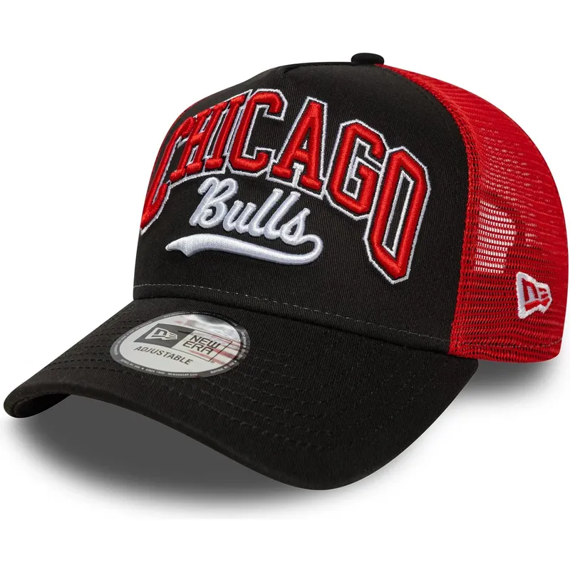 siltovka-zaoblena-cierna-snapback-e-frame-script-chicago-bulls-nba-new-era
