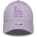 siltovka-zaoblena-fialova-nastavitelny-9forty-league-essential-los-angeles-dodgers-mlb-new-era