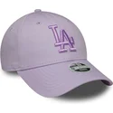 siltovka-zaoblena-fialova-nastavitelny-9forty-league-essential-los-angeles-dodgers-mlb-new-era