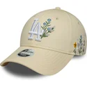 siltovka-zaoblena-bezova-nastavitelny-9forty-floral-icon-los-angeles-dodgers-mlb-new-era