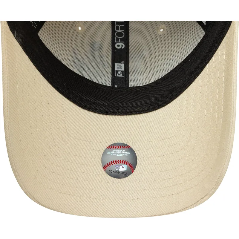 siltovka-zaoblena-bezova-nastavitelny-9forty-floral-icon-los-angeles-dodgers-mlb-new-era