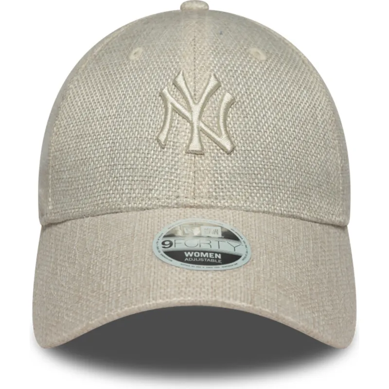 siltovka-zaoblena-bezova-nastavitelny-9forty-woven-new-york-yankees-mlb-new-era