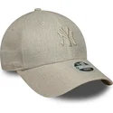 siltovka-zaoblena-bezova-nastavitelny-9forty-woven-new-york-yankees-mlb-new-era