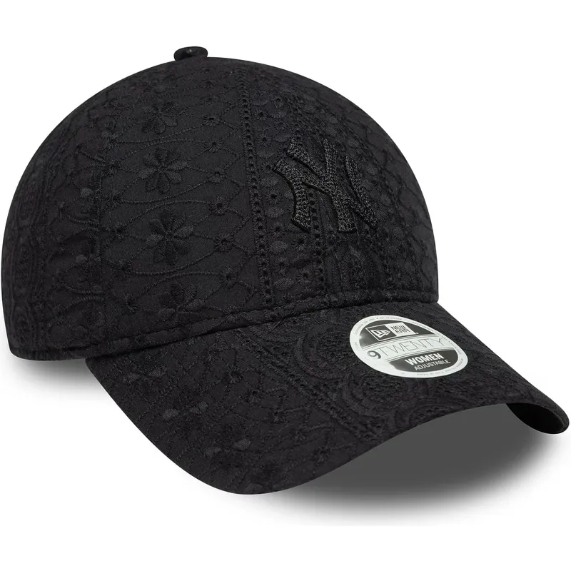 siltovky-zaoblena-cierna-nastavitelny-pasik-9twenty-broderie-new-york-yankees-mlb-new-era