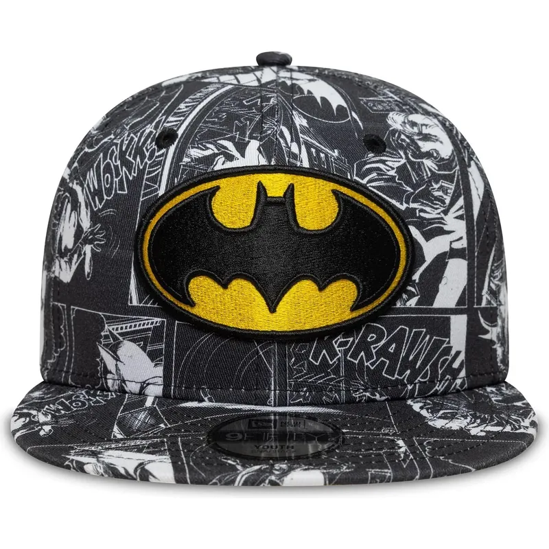 siltovka-rovna-cierna-snapback-pre-deti-9fifty-all-over-print-batman-dc-comics-new-era