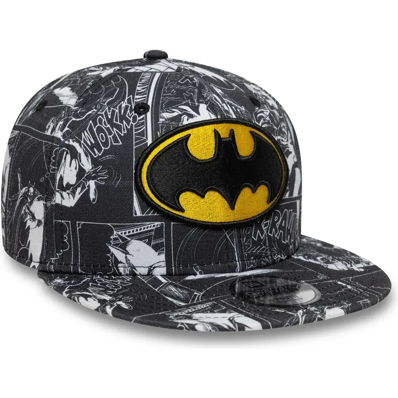 siltovka-rovna-cierna-snapback-pre-deti-9fifty-all-over-print-batman-dc-comics-new-era