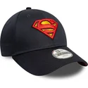 verstellbare-marineblaue-kinder-cap-9forty-all-over-print-superman-dc-comics-von-new-era
