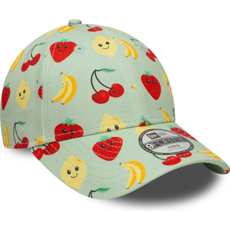 siltovka-zaoblena-zelena-nastavitelny-pre-deti-9forty-all-over-print-fruit-new-era