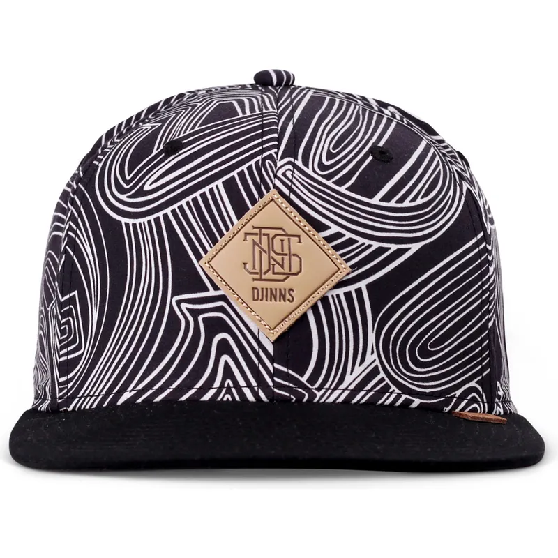 siltovka-rovna-cierna-snapback-ma-pattern-djinns