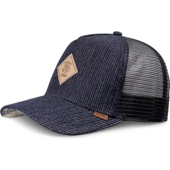 Cap zaoblená navy blue snapback Djinns