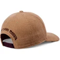 braune-gebogene-snapback-kappe-truefit-hat-nut-waffle-von-djinns