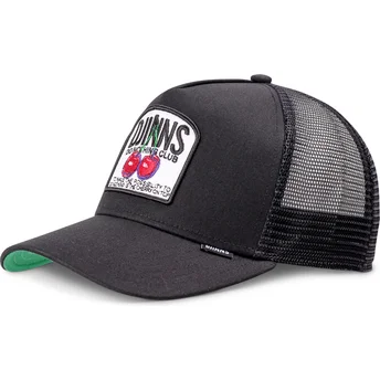Cap zaoblená black snapback Djinns