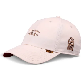 Cap zaoblená beige adjustable strap Djinns