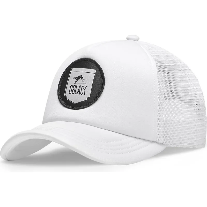 weisse-trucker-kappe-classic-von-oblack