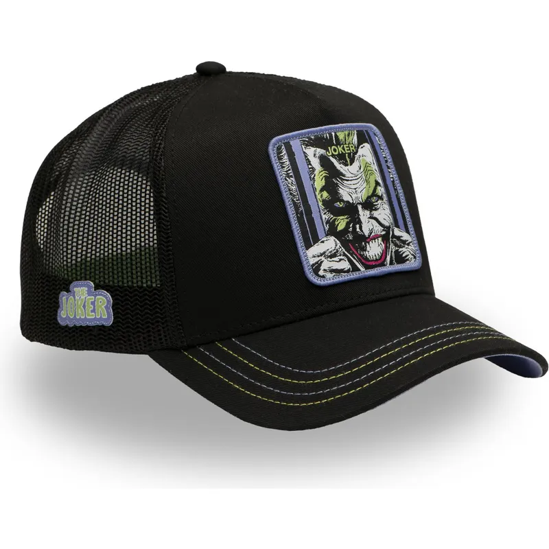 cap-zaoblena-black-snapback-joker-dc-comics-capslab cap-zaoblena-black-snapback-joker-dc-comics-capslab